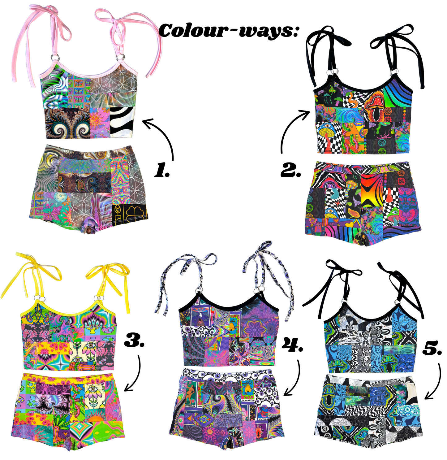 AUGUST - Custom Patchwork Set