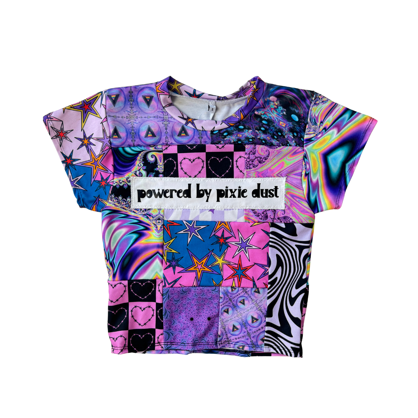 EOS SALE - patchwork tee - size S