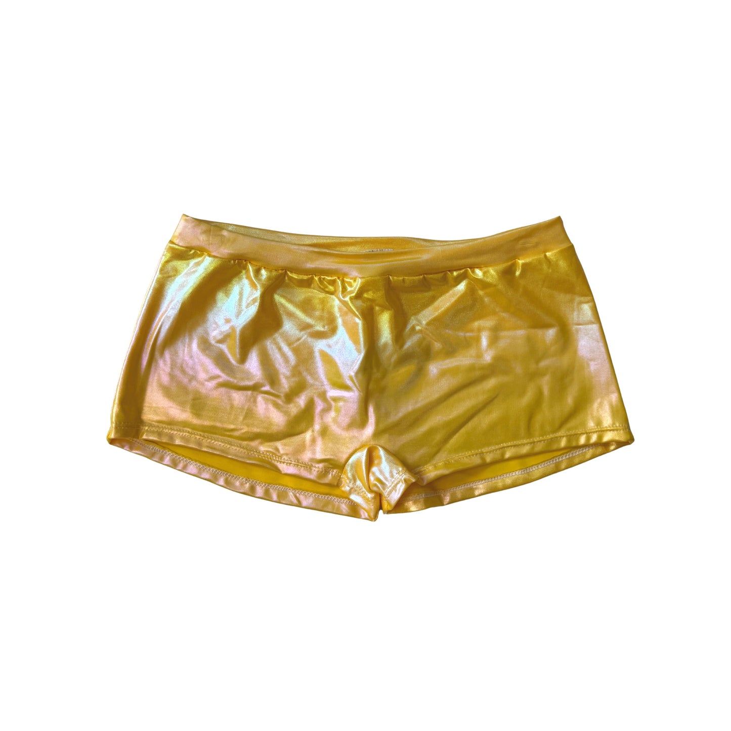 EOS SALE - yellow opal low waist booty shorts