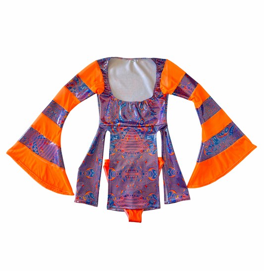 1:11 X ZZAYONARAA (Pt. 2) - Manifest Mini Dress (flare sleeve)