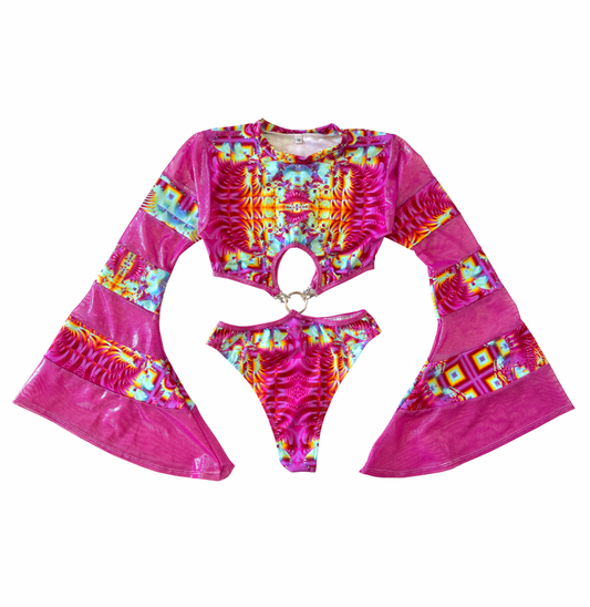 1:11 X ZZAYONARAA (Pt. 2) - Flare Sleeve Bodysuit