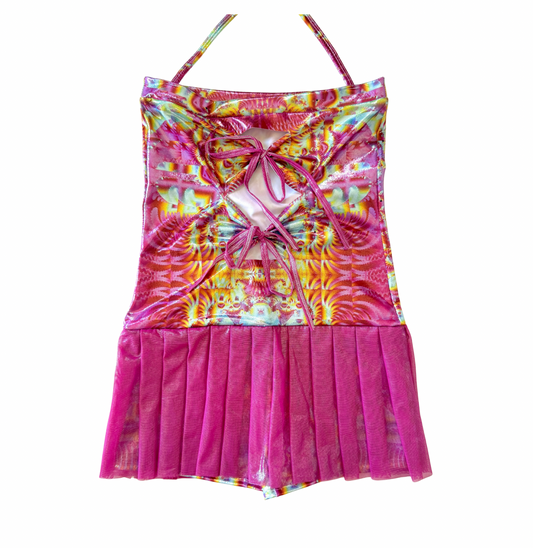 1:11 X ZZAYONARAA (Pt. 2) - Peekaboo Playsuit with Skirt