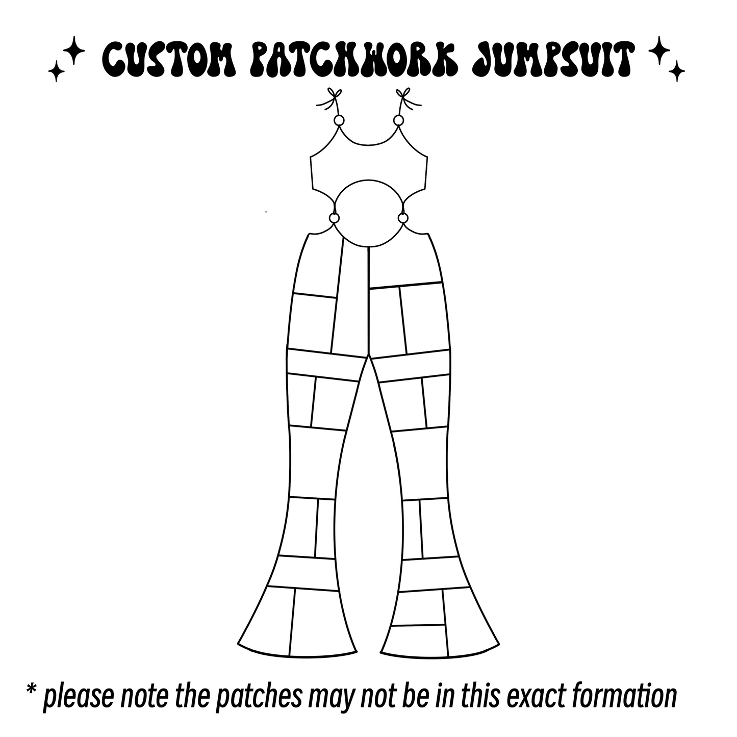 Custom Patchwork Jumpsuit