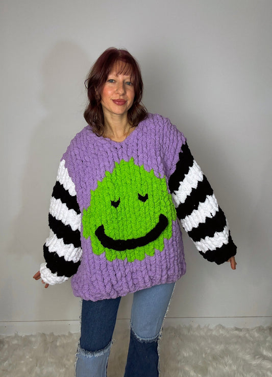 COZEE - Smiley Sweater (PRE-ORDER, MTO)