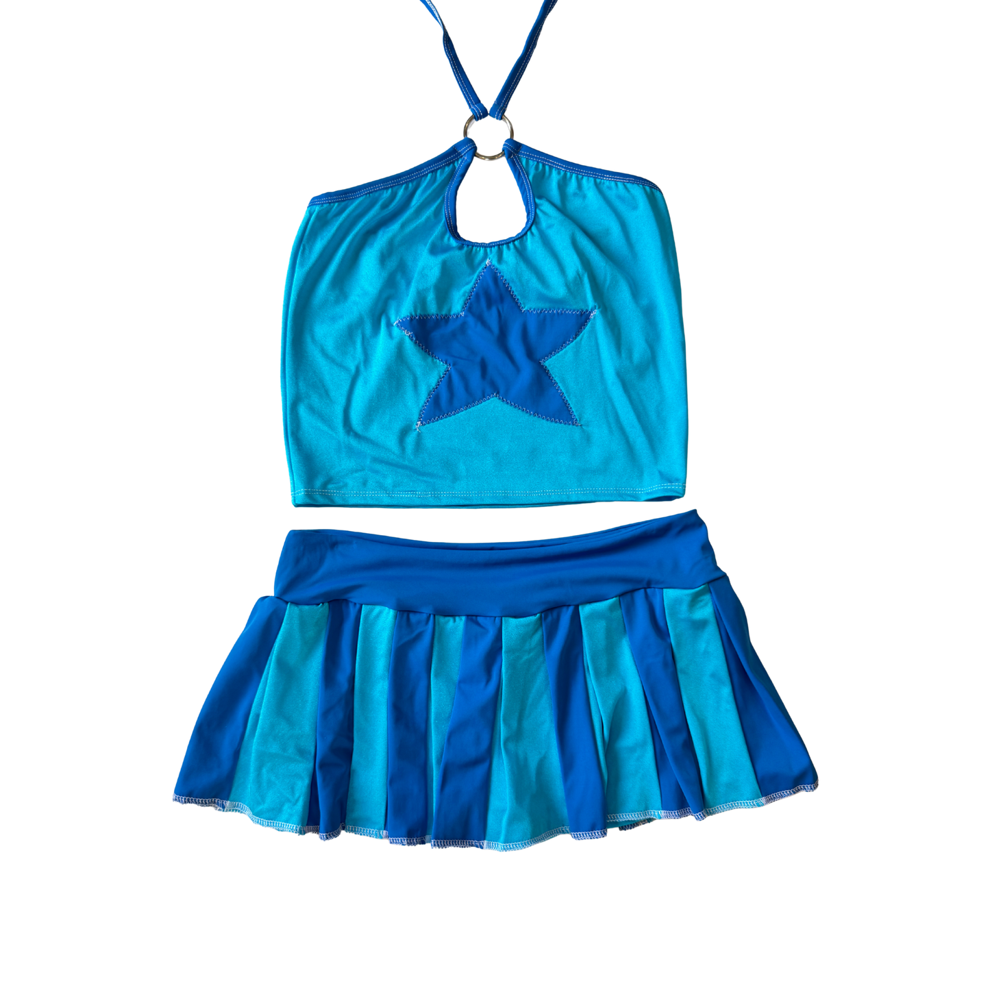 EOS SALE - Blue skort set - Size L