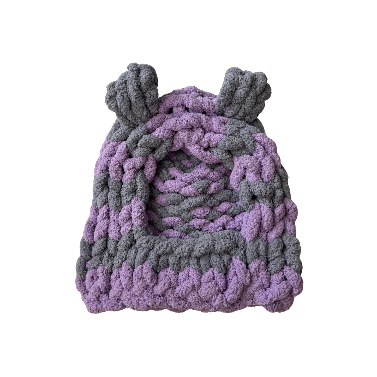 EOS SALE - Purp/grey hood