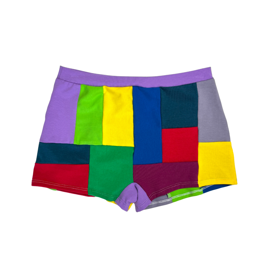 Into the Portal - Mid-rise Shorties (Zero waste)