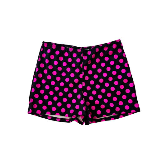 EOS SALE - Pink Polka mid-rise shorties