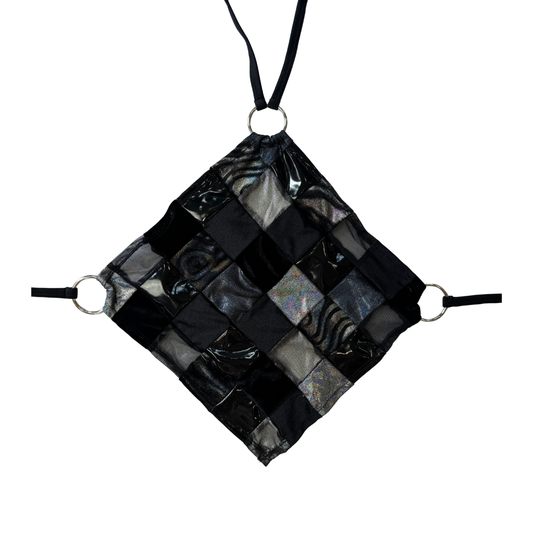 EOS SALE - mixed black patch halter
