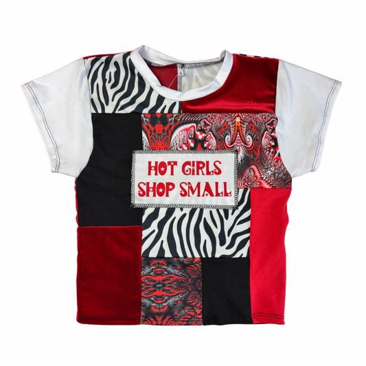 Psyhibit - Rack sale - Hot girls shop small crop top (sizes S & L)
