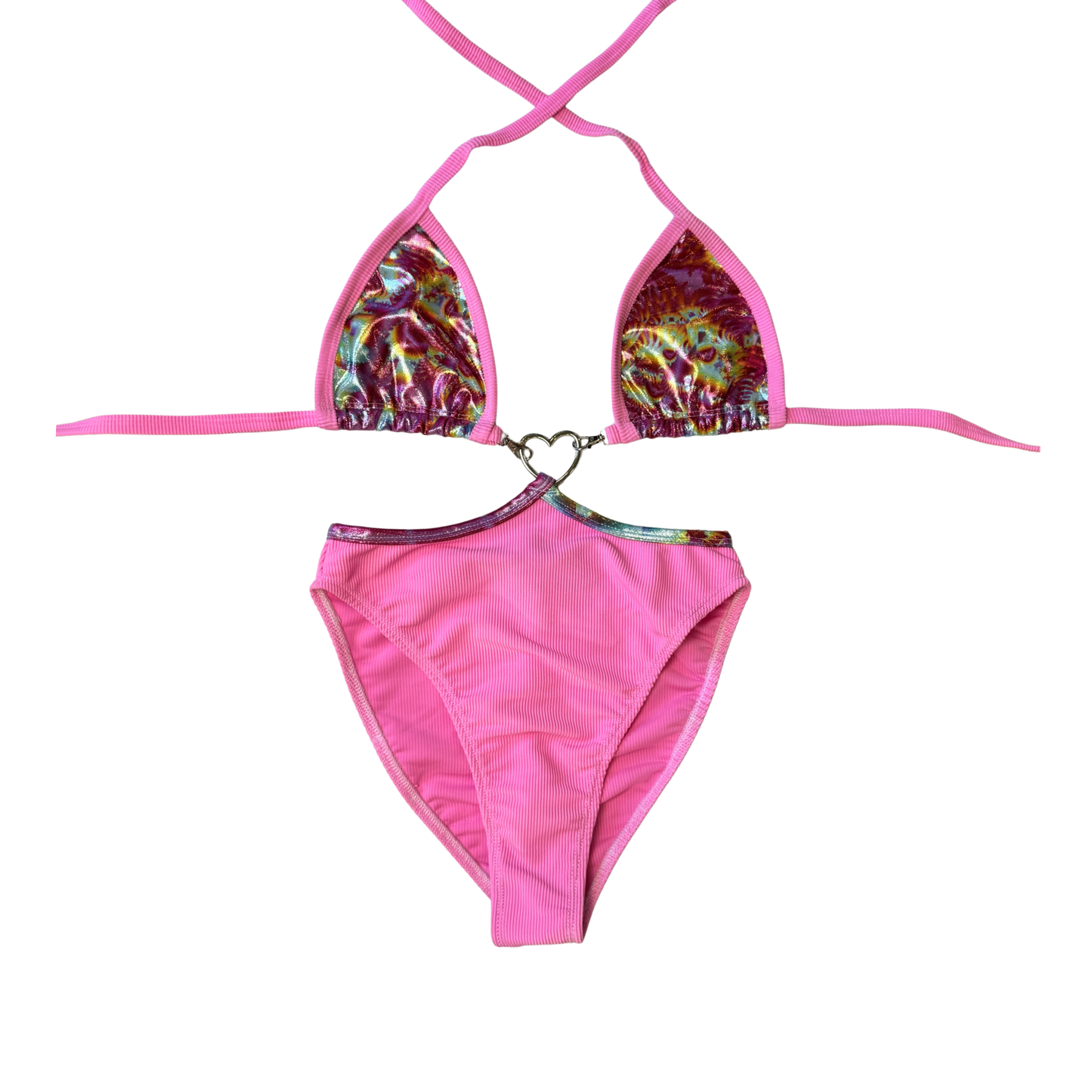EOS SALE - Pink zzayonaraa bralette bodysuit
