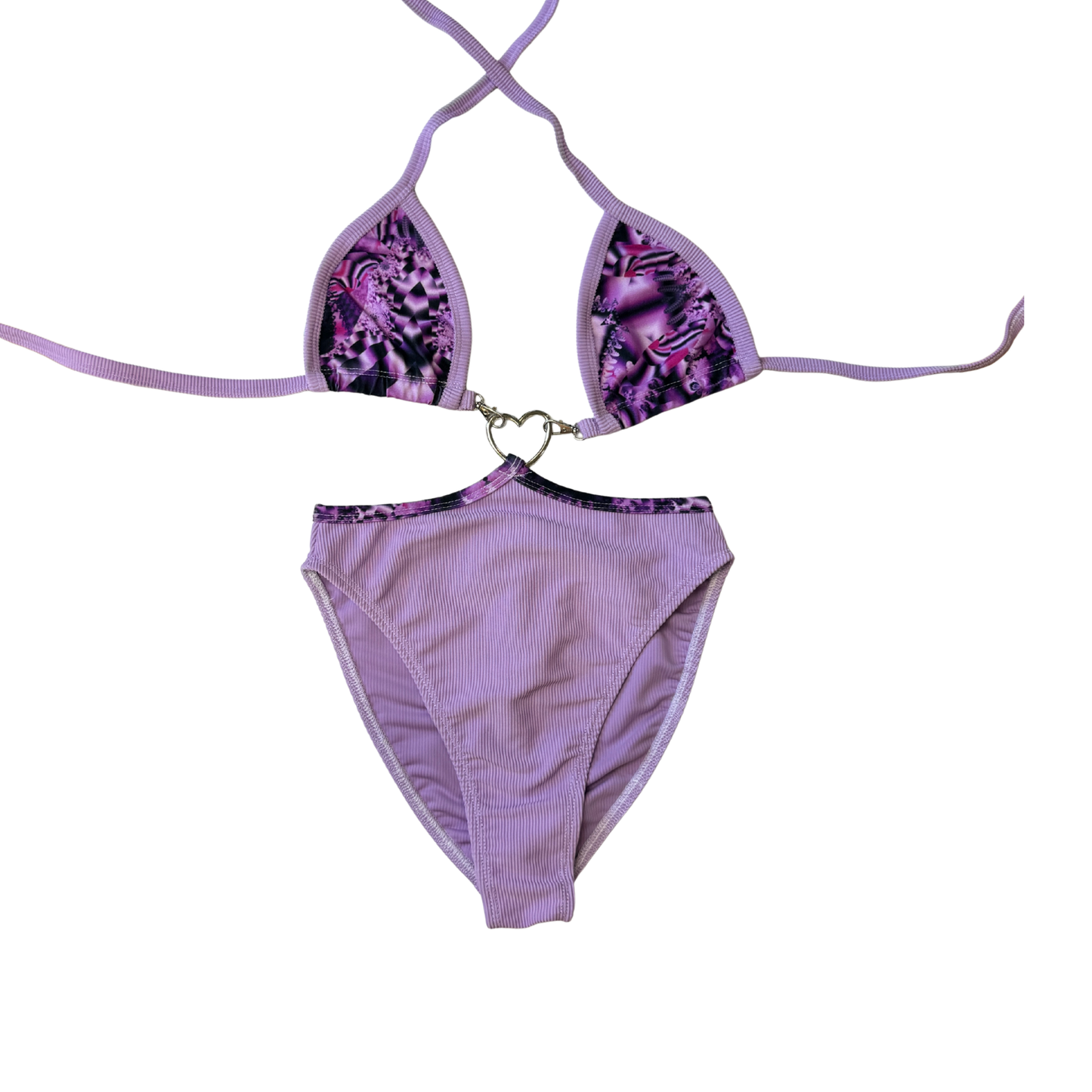 EOS SALE - Purple zzayonaraa bralette bodysuit