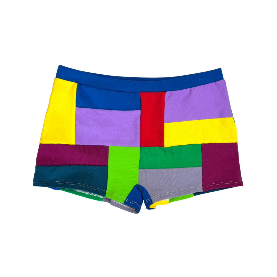 Into the Portal - Mid-rise Shorties (Zero waste)