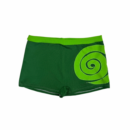 Into the Portal - Mid-rise Shorties (Green/Dark Green - RTS)