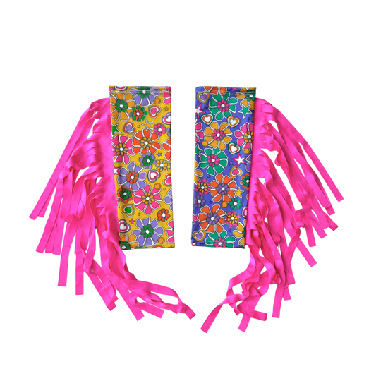 EOS SALE - OKEE fringe sleeves - Size M