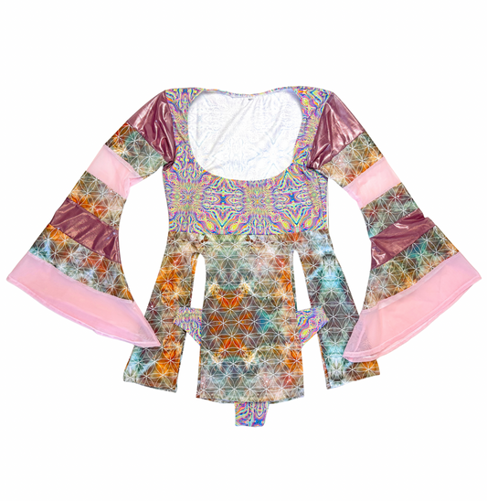 JULY - Manifest flare sleeve mini dress (12/12) - XXL