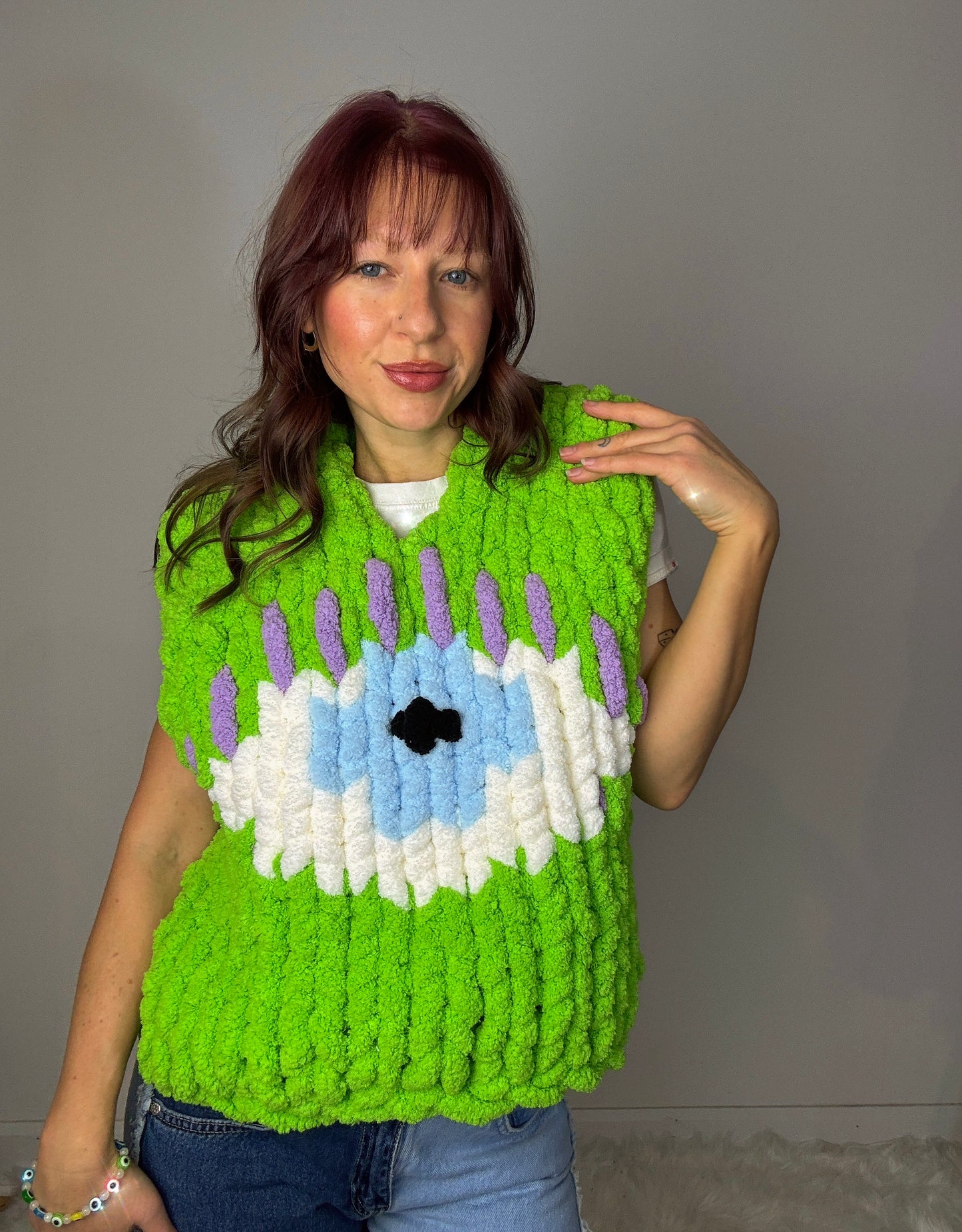 COZEE - 3rd Eye Sweater Vest (PRE-ORDER, MTO)