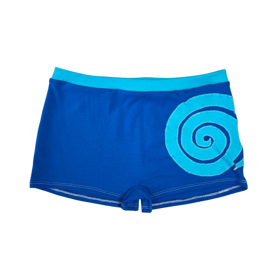 Into the Portal - Mid-rise Shorties (Light Blue/Blue - RTS)
