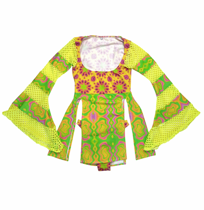 JULY - Manifest flare sleeve mini dress (3/12) - S