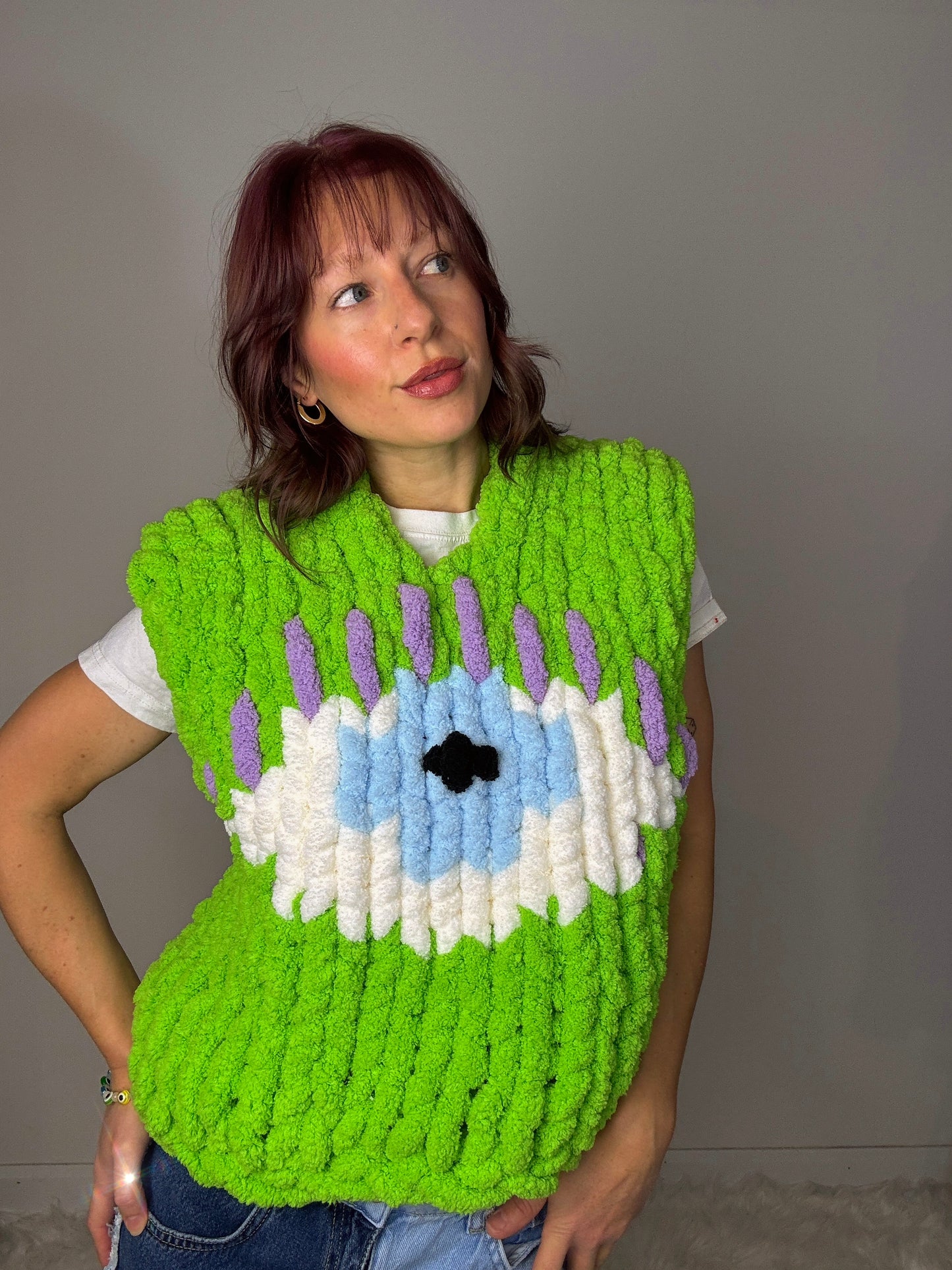 COZEE - 3rd Eye Sweater Vest (PRE-ORDER, MTO)