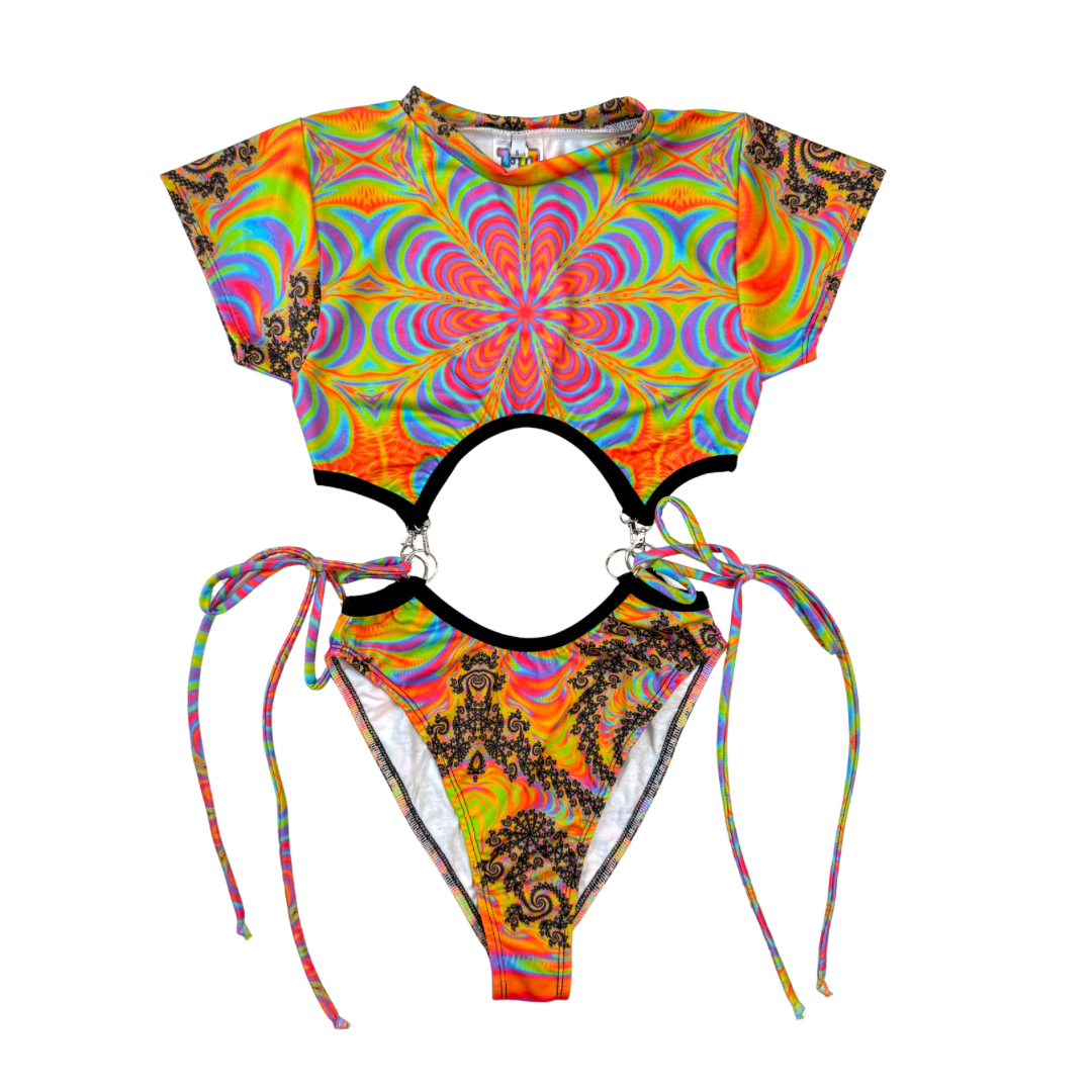 RAINBOW AURA - O-ring Bodysuit (MTO)