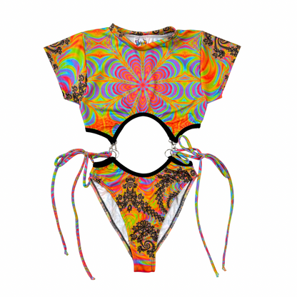RAINBOW AURA - O-ring Bodysuit (MTO)