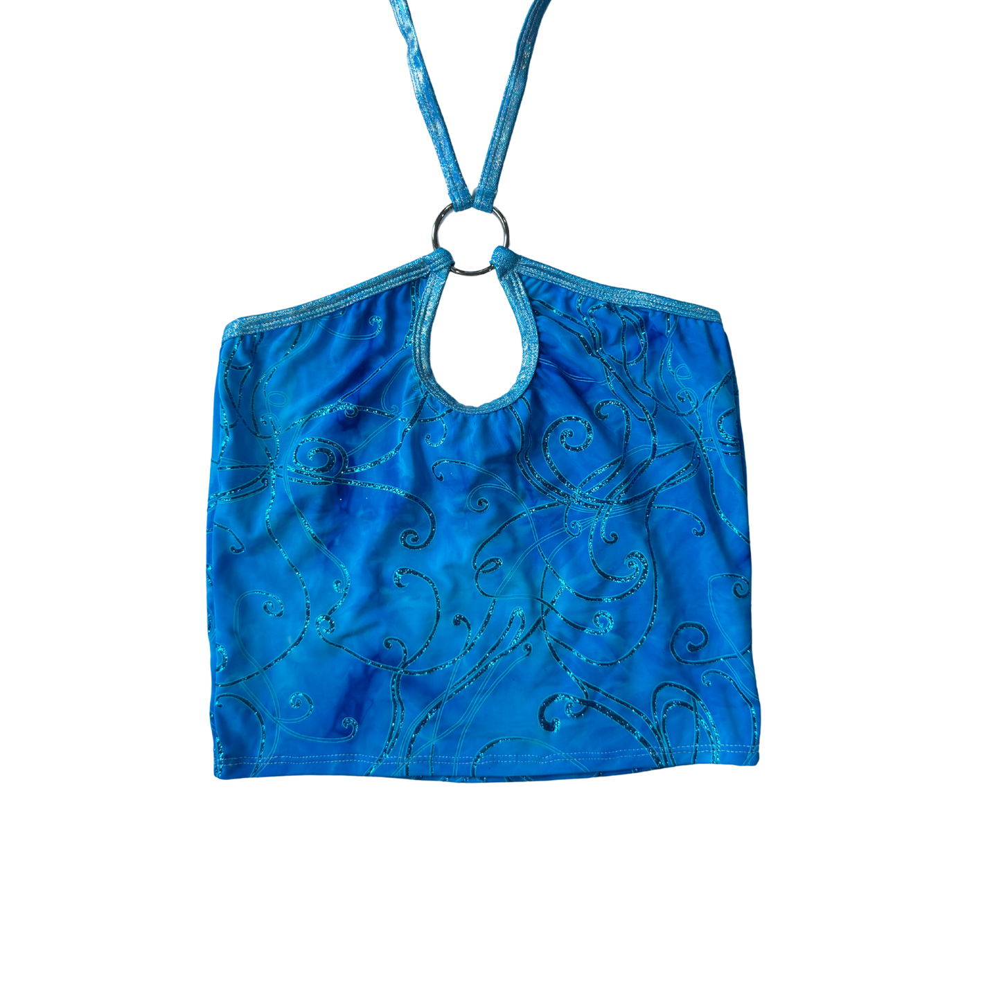 EOS SALE - blue fairy sparkle halter