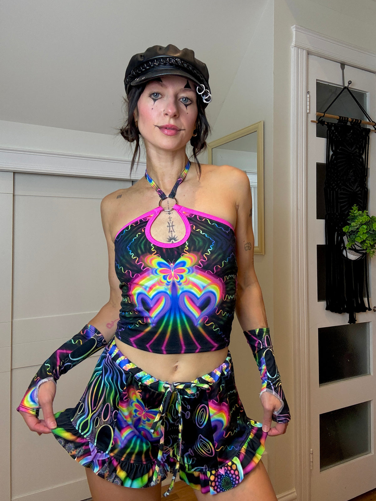1:11 X Deep Space Violet - Halter Top