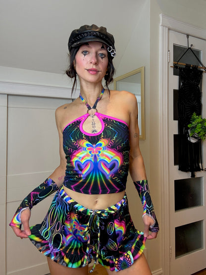 1:11 X Deep Space Violet - Halter Top