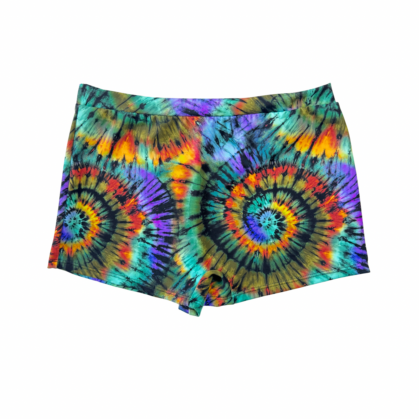 SEPTEMBER - tie-dye mid-rise shorties