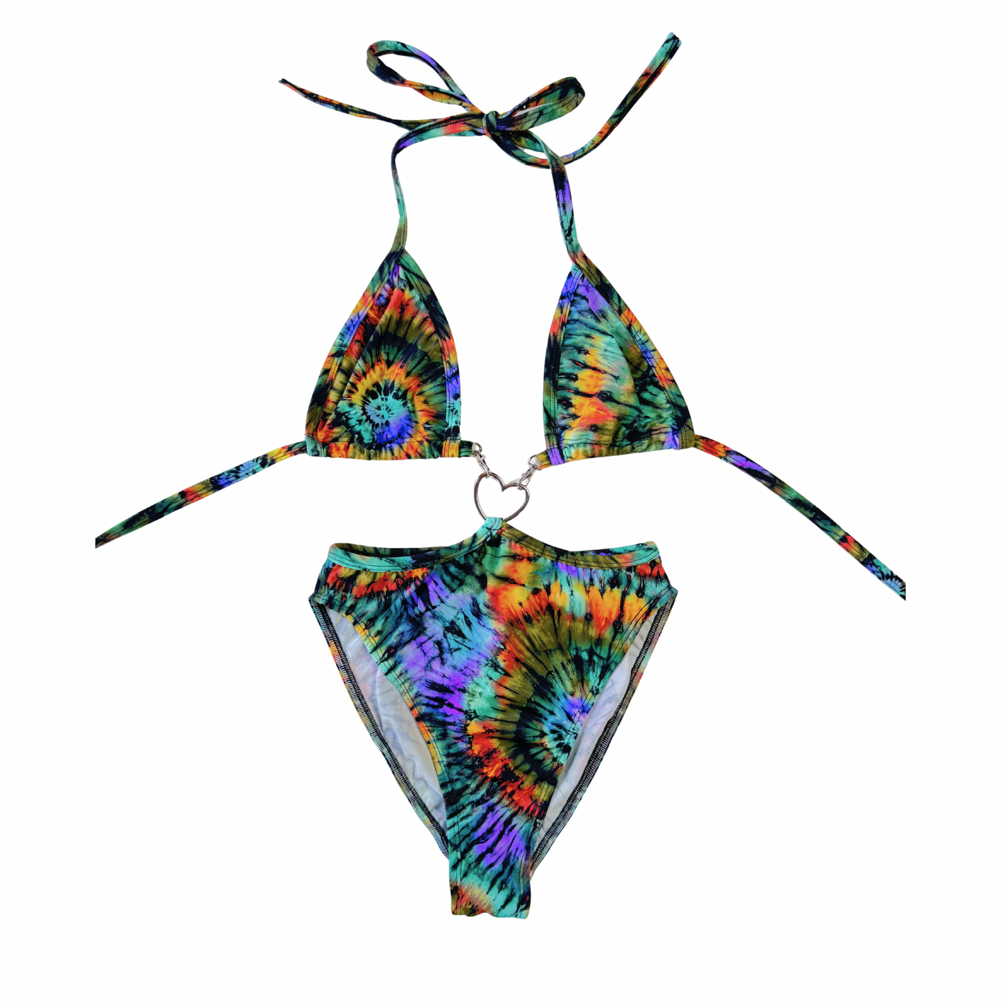 SEPTEMBER - tie-dye o-ring bodysuit (size S)