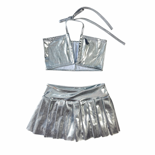 SEPTEMBER - silver rush skort set (sizes S, L, XXL)