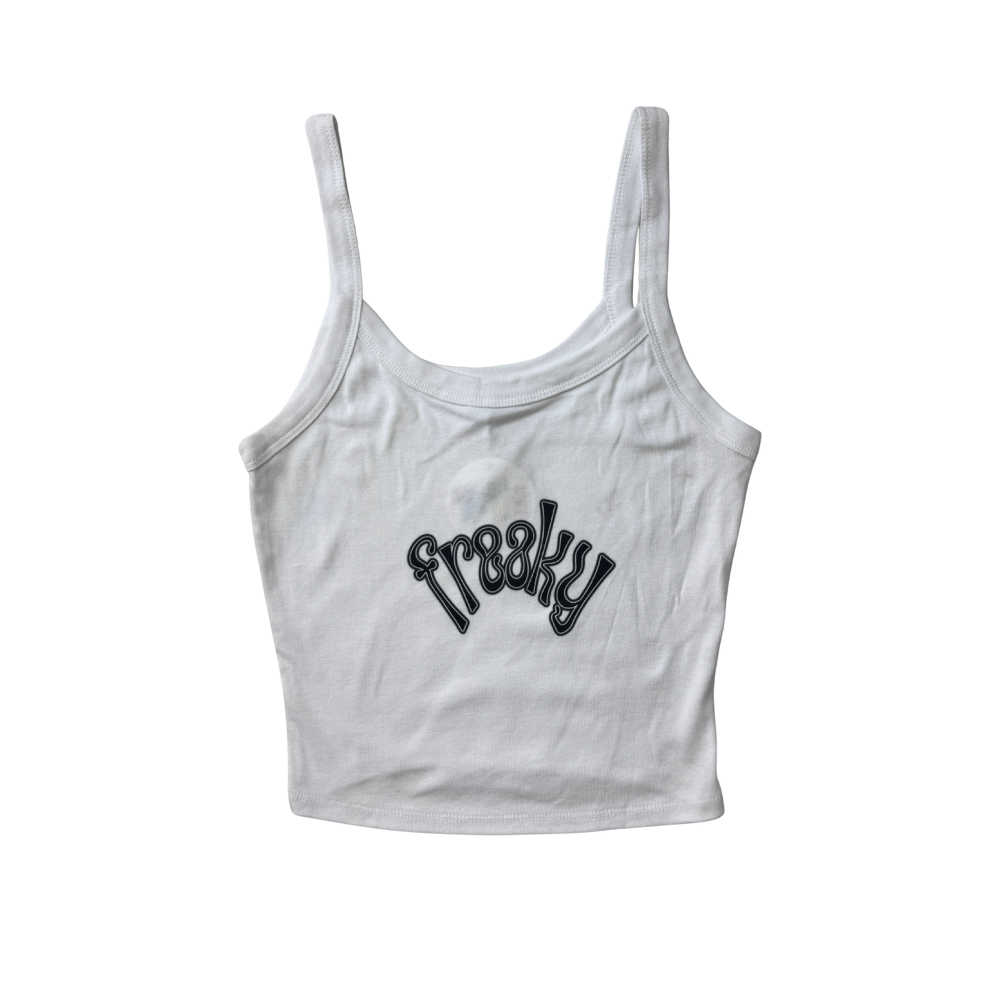 EOS SALE - white tank - freaky