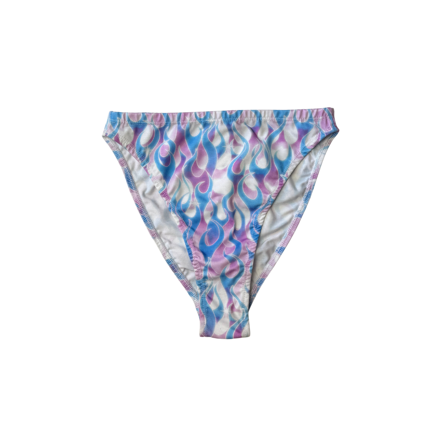 EOS SALE - blue flame high leg bottoms