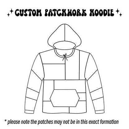 Custom Patchwork Hoodie