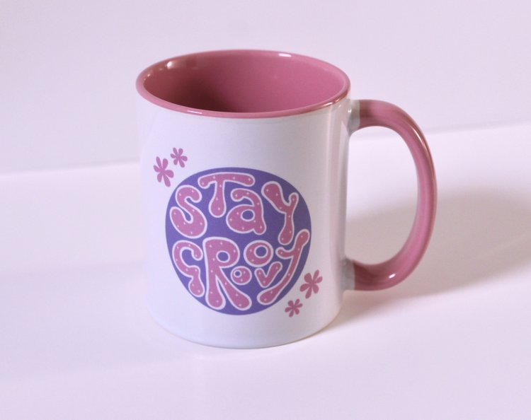 Stay GroOvy Mug (FINAL SALE)