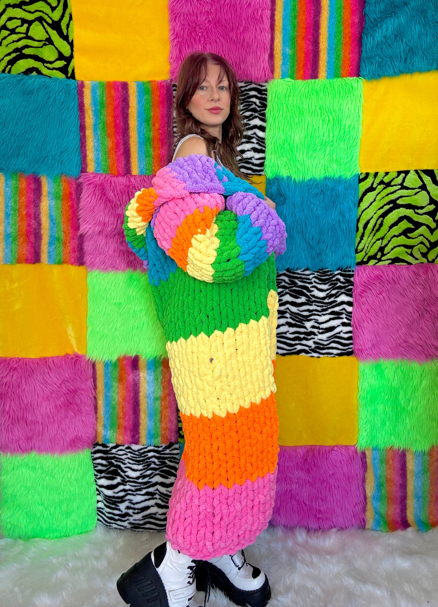 COZEE - Rainbow Long Jacket (RTS - Size M)