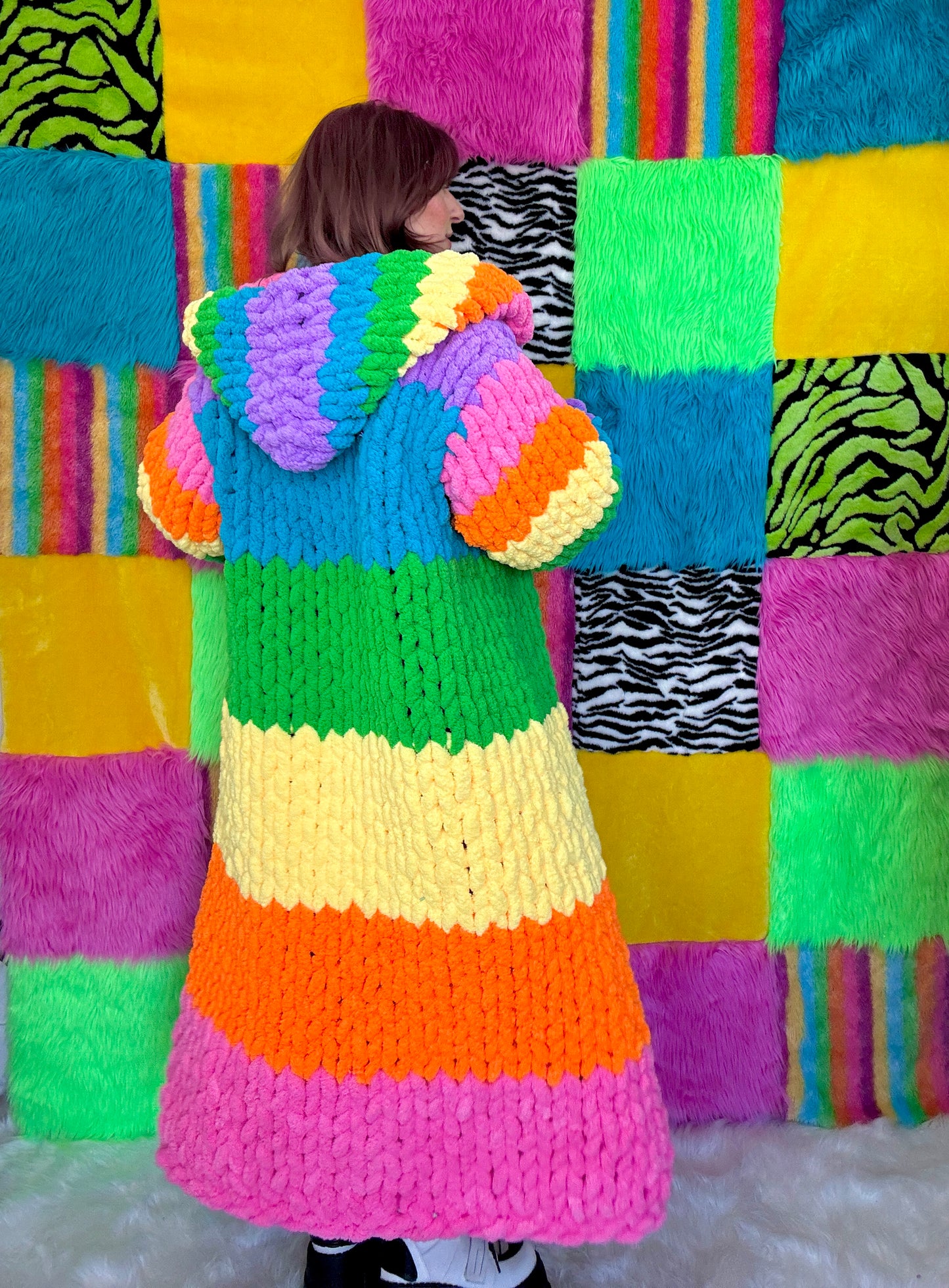 COZEE - Rainbow Long Jacket (RTS - Size M)