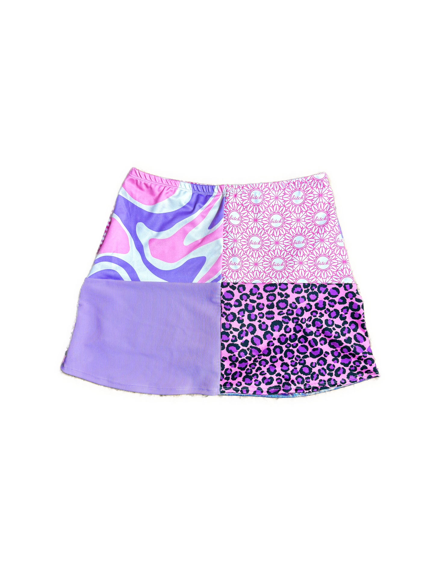 Girly Pop Patchwork Skort (FINAL SALE)