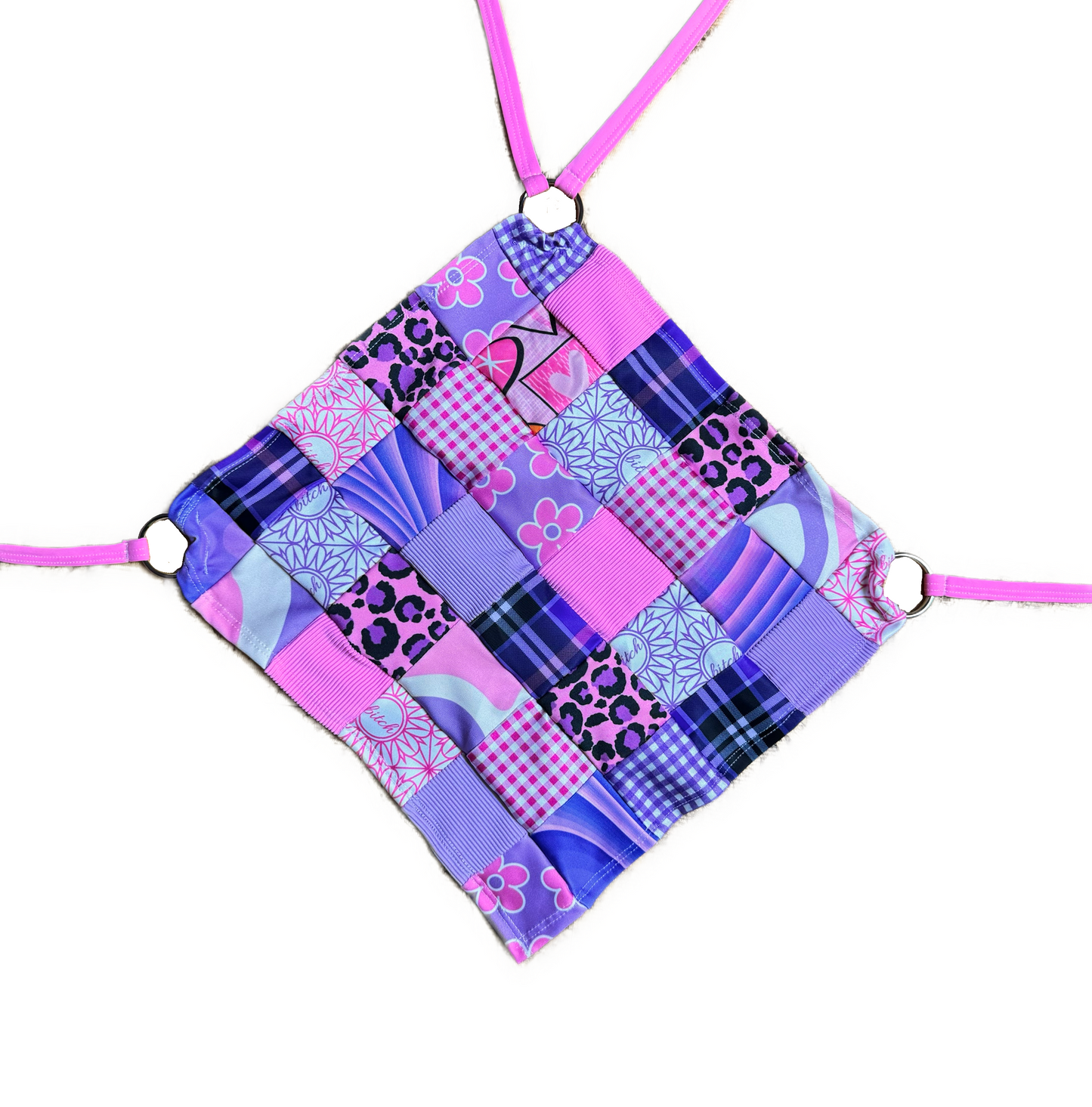 Girly Pop Patchwork Halter (FINAL SALE)