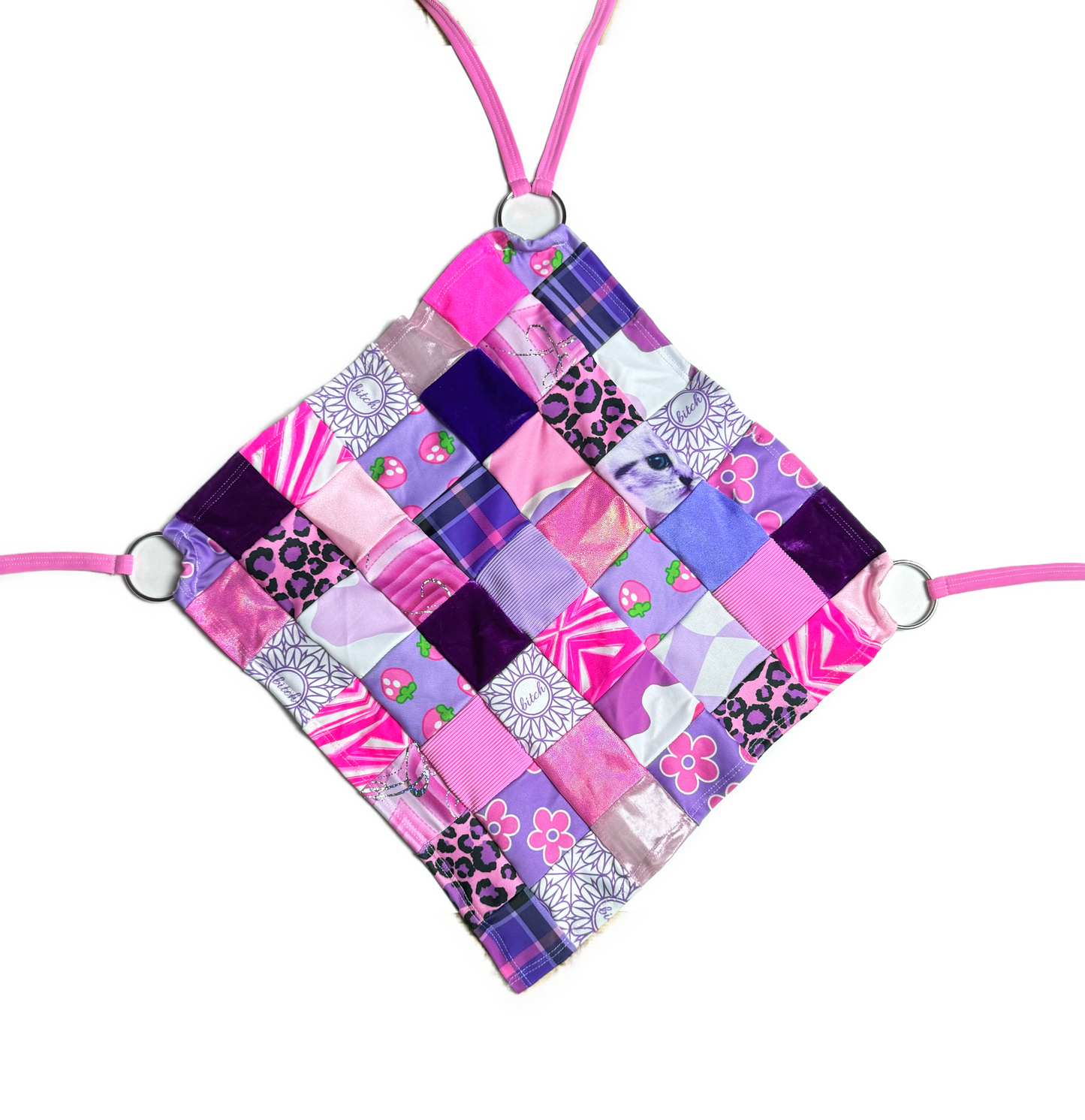 Girly Pop Patchwork Halter (FINAL SALE)