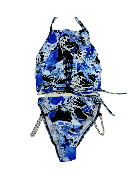 Carly's Closet - Blue Butterfly 2 piece Set (Size S)