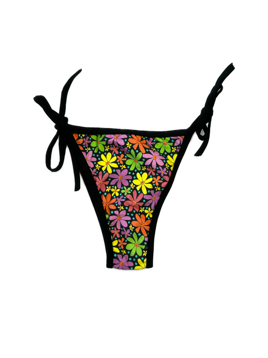 Carly's Closet - Flower Print Tie Bottoms (Size S)
