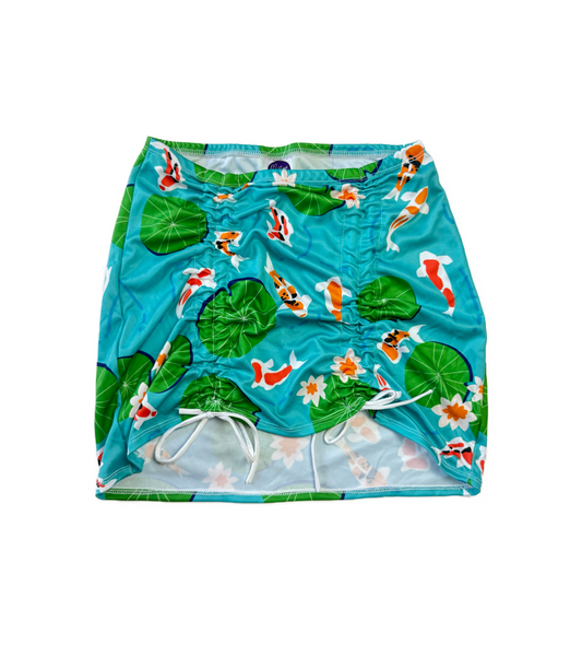 Carly's Closet - Koi Fish Mini Skirt (Size S)