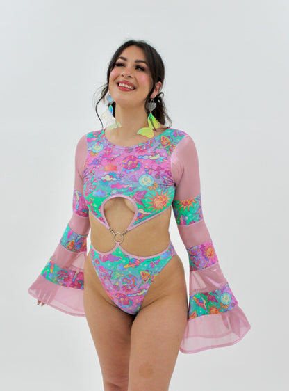 1:11 X Kelsie Cosmic - Space Garden Bodysuit