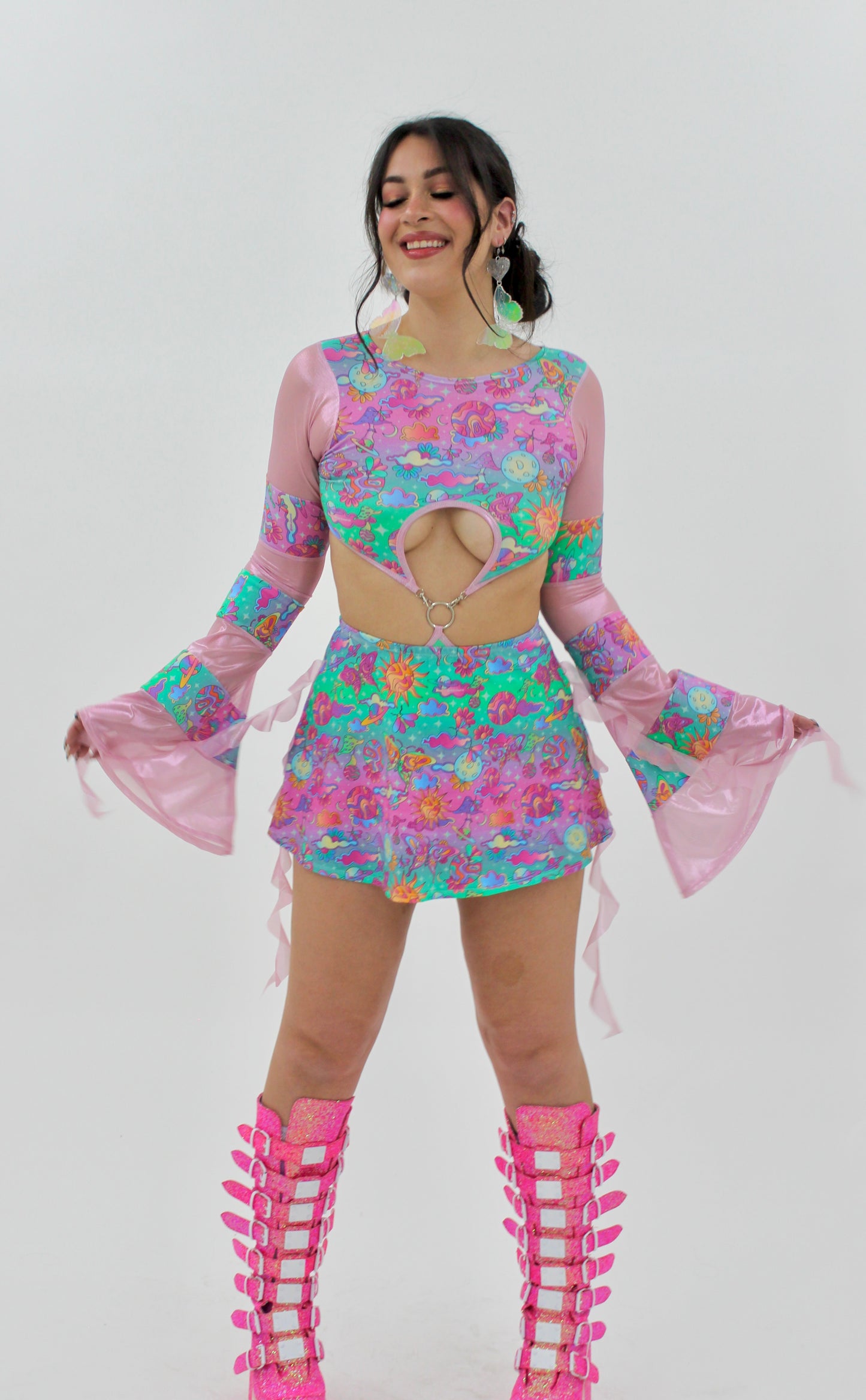 1:11 X Kelsie Cosmic - Space Garden Bodysuit