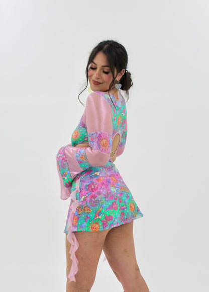 1:11 X Kelsie Cosmic - Space Garden Mini Skirt