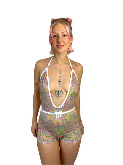 1:11 X Spacey Macie - Serenity Swirls Playsuit