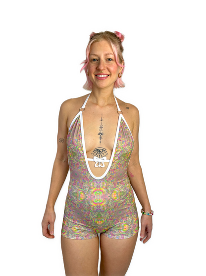 1:11 X Spacey Macie - Serenity Swirls Playsuit