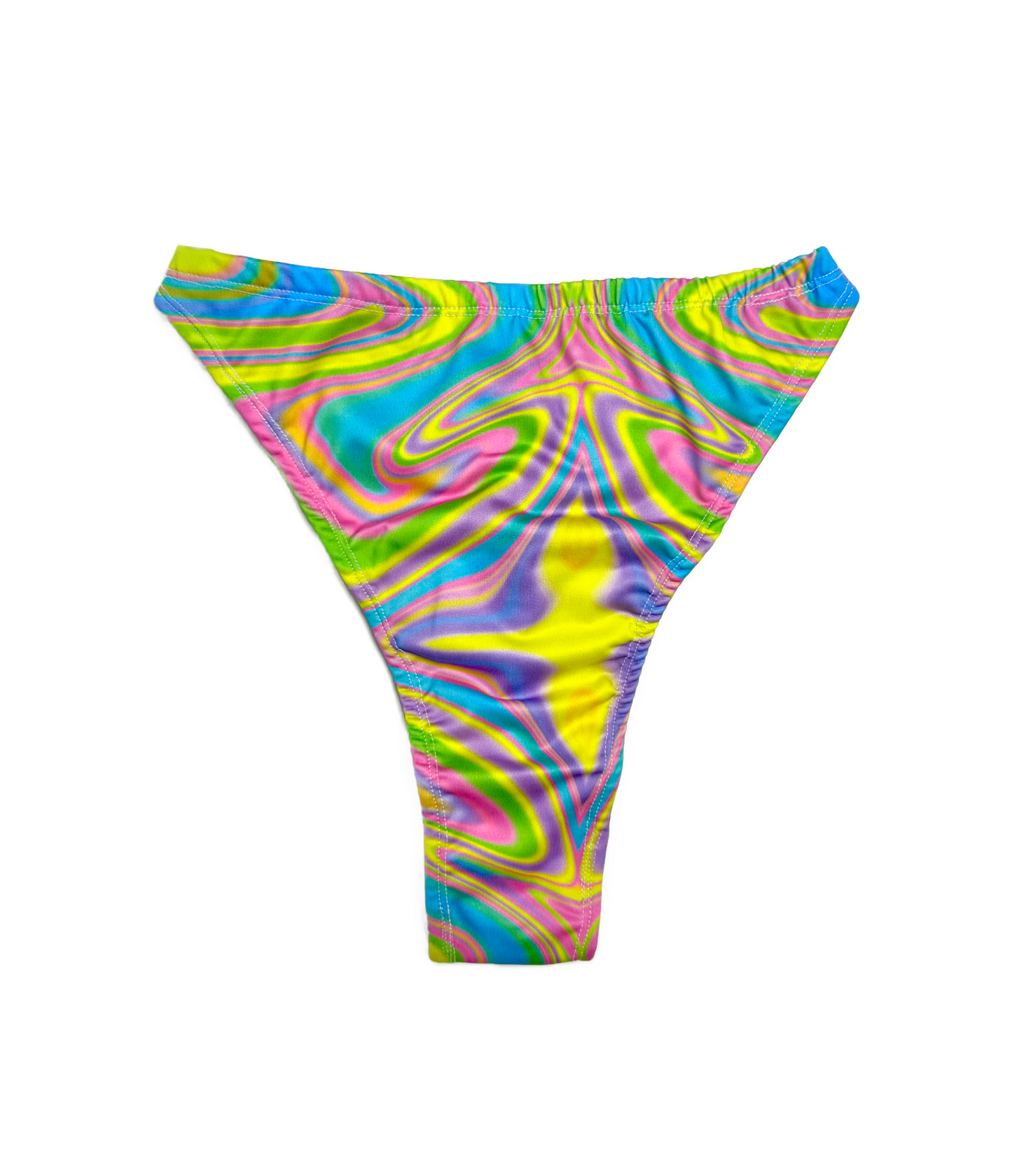 Swirly Dream High Leg Thong